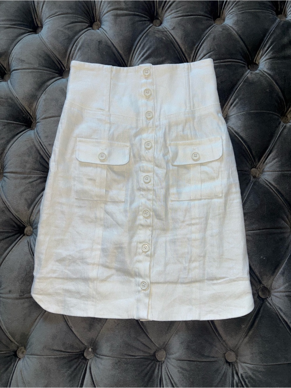 Linen skirt